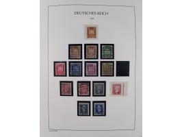 1872/45, meist postfrische und teils gestempelte reichhaltige Material-Sammlung inkl. Dienstmarken, dabei viele Varianten, Fa