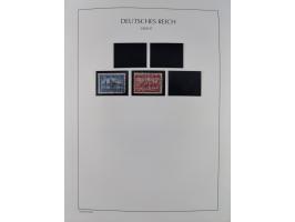 1872/45, meist postfrische und teils gestempelte reichhaltige Material-Sammlung inkl. Dienstmarken, dabei viele Varianten, Fa