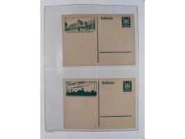 1872/45, meist postfrische und teils gestempelte reichhaltige Material-Sammlung inkl. Dienstmarken, dabei viele Varianten, Fa