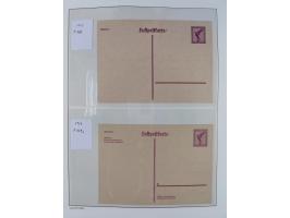 1872/45, meist postfrische und teils gestempelte reichhaltige Material-Sammlung inkl. Dienstmarken, dabei viele Varianten, Fa