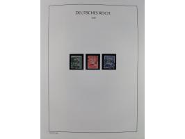 1872/45, meist postfrische und teils gestempelte reichhaltige Material-Sammlung inkl. Dienstmarken, dabei viele Varianten, Fa