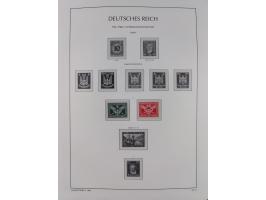 1872/45, meist postfrische und teils gestempelte reichhaltige Material-Sammlung inkl. Dienstmarken, dabei viele Varianten, Fa