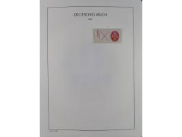 1872/45, meist postfrische und teils gestempelte reichhaltige Material-Sammlung inkl. Dienstmarken, dabei viele Varianten, Fa