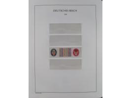 1872/45, meist postfrische und teils gestempelte reichhaltige Material-Sammlung inkl. Dienstmarken, dabei viele Varianten, Fa