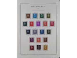 1872/45, meist postfrische und teils gestempelte reichhaltige Material-Sammlung inkl. Dienstmarken, dabei viele Varianten, Fa