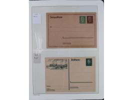 1872/45, meist postfrische und teils gestempelte reichhaltige Material-Sammlung inkl. Dienstmarken, dabei viele Varianten, Fa