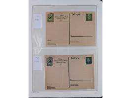 1872/45, meist postfrische und teils gestempelte reichhaltige Material-Sammlung inkl. Dienstmarken, dabei viele Varianten, Fa