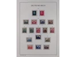 1872/45, meist postfrische und teils gestempelte reichhaltige Material-Sammlung inkl. Dienstmarken, dabei viele Varianten, Fa