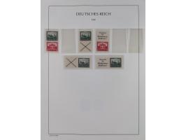 1872/45, meist postfrische und teils gestempelte reichhaltige Material-Sammlung inkl. Dienstmarken, dabei viele Varianten, Fa