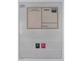 1872/45, meist postfrische und teils gestempelte reichhaltige Material-Sammlung inkl. Dienstmarken, dabei viele Varianten, Fa