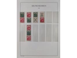 1872/45, meist postfrische und teils gestempelte reichhaltige Material-Sammlung inkl. Dienstmarken, dabei viele Varianten, Fa