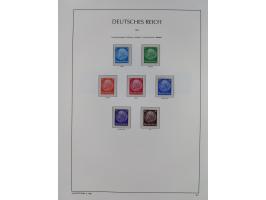 1872/45, meist postfrische und teils gestempelte reichhaltige Material-Sammlung inkl. Dienstmarken, dabei viele Varianten, Fa