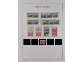 1872/45, meist postfrische und teils gestempelte reichhaltige Material-Sammlung inkl. Dienstmarken, dabei viele Varianten, Fa