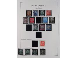 1872/45, meist postfrische und teils gestempelte reichhaltige Material-Sammlung inkl. Dienstmarken, dabei viele Varianten, Fa