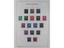 1872/45, meist postfrische und teils gestempelte reichhaltige Material-Sammlung inkl. Dienstmarken, dabei viele Varianten, Fa