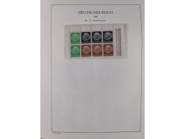 1872/45, meist postfrische und teils gestempelte reichhaltige Material-Sammlung inkl. Dienstmarken, dabei viele Varianten, Fa