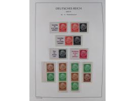 1872/45, meist postfrische und teils gestempelte reichhaltige Material-Sammlung inkl. Dienstmarken, dabei viele Varianten, Fa