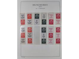 1872/45, meist postfrische und teils gestempelte reichhaltige Material-Sammlung inkl. Dienstmarken, dabei viele Varianten, Fa