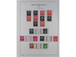 1872/45, meist postfrische und teils gestempelte reichhaltige Material-Sammlung inkl. Dienstmarken, dabei viele Varianten, Fa