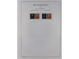 1872/45, meist postfrische und teils gestempelte reichhaltige Material-Sammlung inkl. Dienstmarken, dabei viele Varianten, Fa