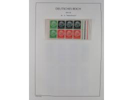 1872/45, meist postfrische und teils gestempelte reichhaltige Material-Sammlung inkl. Dienstmarken, dabei viele Varianten, Fa