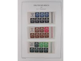 1872/45, meist postfrische und teils gestempelte reichhaltige Material-Sammlung inkl. Dienstmarken, dabei viele Varianten, Fa