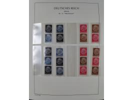 1872/45, meist postfrische und teils gestempelte reichhaltige Material-Sammlung inkl. Dienstmarken, dabei viele Varianten, Fa