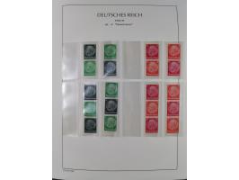 1872/45, meist postfrische und teils gestempelte reichhaltige Material-Sammlung inkl. Dienstmarken, dabei viele Varianten, Fa