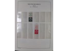 1872/45, meist postfrische und teils gestempelte reichhaltige Material-Sammlung inkl. Dienstmarken, dabei viele Varianten, Fa