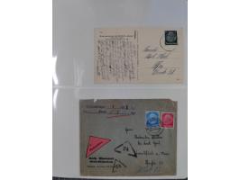 1872/45, meist postfrische und teils gestempelte reichhaltige Material-Sammlung inkl. Dienstmarken, dabei viele Varianten, Fa