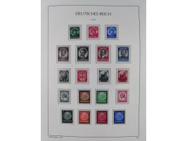 1872/45, meist postfrische und teils gestempelte reichhaltige Material-Sammlung inkl. Dienstmarken, dabei viele Varianten, Fa