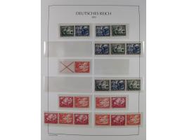 1872/45, meist postfrische und teils gestempelte reichhaltige Material-Sammlung inkl. Dienstmarken, dabei viele Varianten, Fa