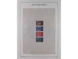 1872/45, meist postfrische und teils gestempelte reichhaltige Material-Sammlung inkl. Dienstmarken, dabei viele Varianten, Fa