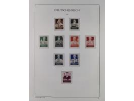 1872/45, meist postfrische und teils gestempelte reichhaltige Material-Sammlung inkl. Dienstmarken, dabei viele Varianten, Fa