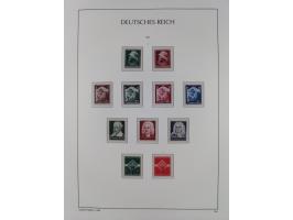 1872/45, meist postfrische und teils gestempelte reichhaltige Material-Sammlung inkl. Dienstmarken, dabei viele Varianten, Fa