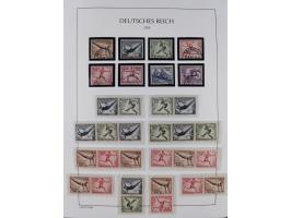 1872/45, meist postfrische und teils gestempelte reichhaltige Material-Sammlung inkl. Dienstmarken, dabei viele Varianten, Fa