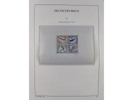 1872/45, meist postfrische und teils gestempelte reichhaltige Material-Sammlung inkl. Dienstmarken, dabei viele Varianten, Fa