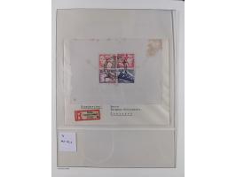 1872/45, meist postfrische und teils gestempelte reichhaltige Material-Sammlung inkl. Dienstmarken, dabei viele Varianten, Fa