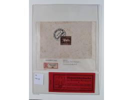 1872/45, meist postfrische und teils gestempelte reichhaltige Material-Sammlung inkl. Dienstmarken, dabei viele Varianten, Fa