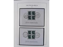 1872/45, meist postfrische und teils gestempelte reichhaltige Material-Sammlung inkl. Dienstmarken, dabei viele Varianten, Fa