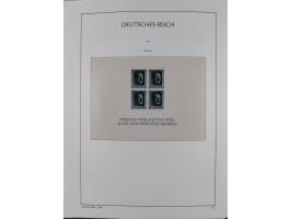 1872/45, meist postfrische und teils gestempelte reichhaltige Material-Sammlung inkl. Dienstmarken, dabei viele Varianten, Fa