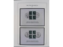 1872/45, meist postfrische und teils gestempelte reichhaltige Material-Sammlung inkl. Dienstmarken, dabei viele Varianten, Fa