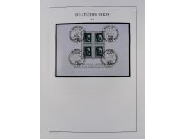 1872/45, meist postfrische und teils gestempelte reichhaltige Material-Sammlung inkl. Dienstmarken, dabei viele Varianten, Fa