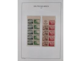 1872/45, meist postfrische und teils gestempelte reichhaltige Material-Sammlung inkl. Dienstmarken, dabei viele Varianten, Fa