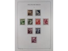 1872/45, meist postfrische und teils gestempelte reichhaltige Material-Sammlung inkl. Dienstmarken, dabei viele Varianten, Fa