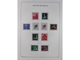 1872/45, meist postfrische und teils gestempelte reichhaltige Material-Sammlung inkl. Dienstmarken, dabei viele Varianten, Fa