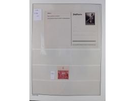 1872/45, meist postfrische und teils gestempelte reichhaltige Material-Sammlung inkl. Dienstmarken, dabei viele Varianten, Fa