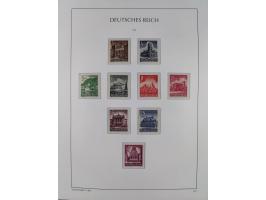 1872/45, meist postfrische und teils gestempelte reichhaltige Material-Sammlung inkl. Dienstmarken, dabei viele Varianten, Fa