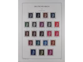 1872/45, meist postfrische und teils gestempelte reichhaltige Material-Sammlung inkl. Dienstmarken, dabei viele Varianten, Fa