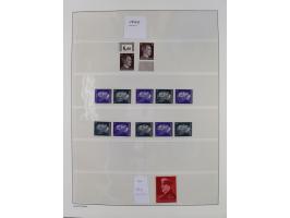 1872/45, meist postfrische und teils gestempelte reichhaltige Material-Sammlung inkl. Dienstmarken, dabei viele Varianten, Fa